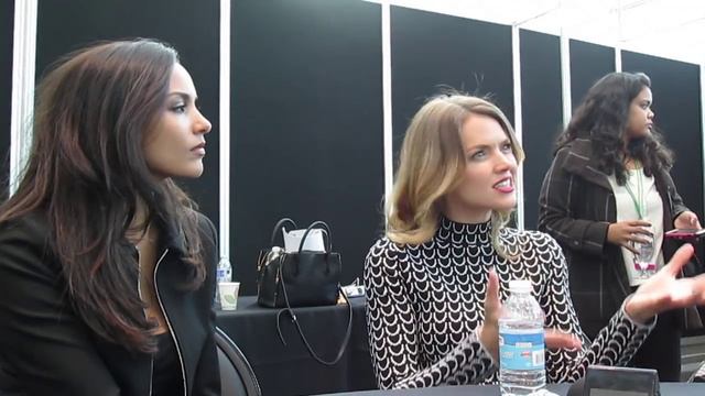 Jessica Lucas & Erin Richards NYCC 2015 Gotham