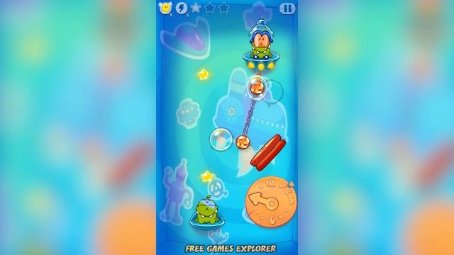 Cut the Rope: Time Travel - Area 11 - The Future Walkthrough (all stars collected) смотреть онлайн