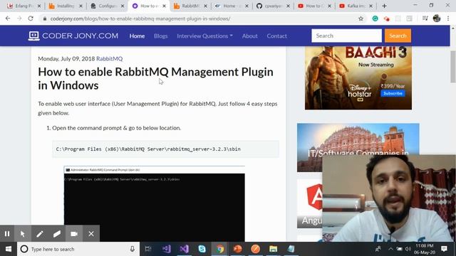 RabbitMQ Installation on Windows 10 | Part 2 смотреть онлайн