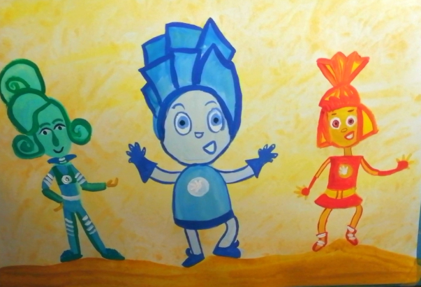 Как нарисовать фиксиков смотреть онлайн