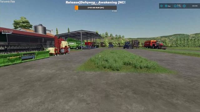 Farming Simulator 22, FS 22 Карьера ,4 фермы#10 смотреть онлайн