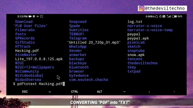 Convert .PDF to .TXT in Linux terminal / TRMX | #DevilTechno #DevilCentral смотреть онлайн