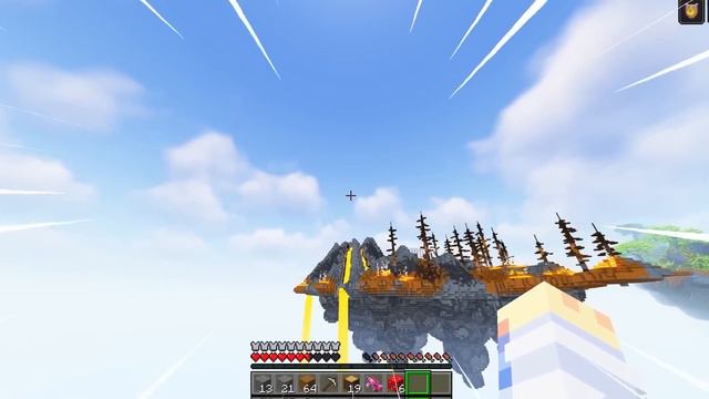 Minecraft But It's One YOUTUBE Block смотреть онлайн