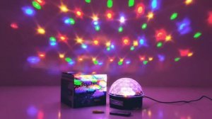 Музыкальный светодиодный диско-шар