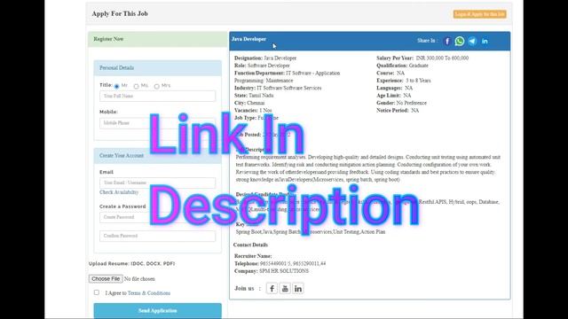? ? SPM JOBS - Java Developer | Job Vacancy 2022 смотреть онлайн