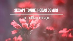НОВАЯ ЗЕМЛЯ. Экхарт Толле. Часть 6. Аудиокнига