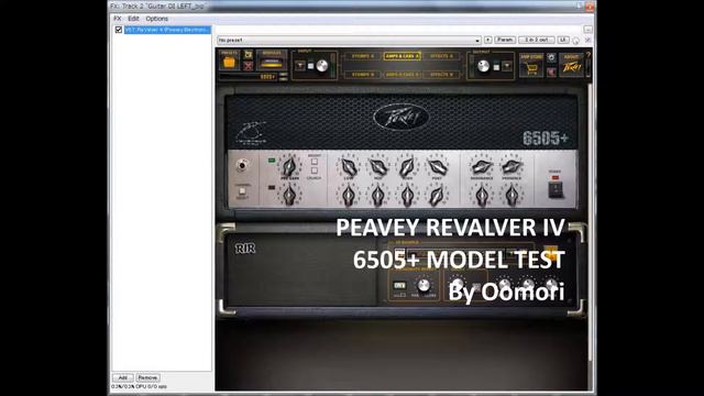 Peavey Revalver 4 6505+ Model Test смотреть онлайн