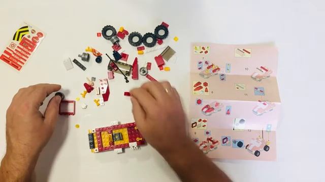 Unboxing Review the Fire Truck Sluban /распаковка и обзор пожарной машины конструктор Sluban смотреть онлайн