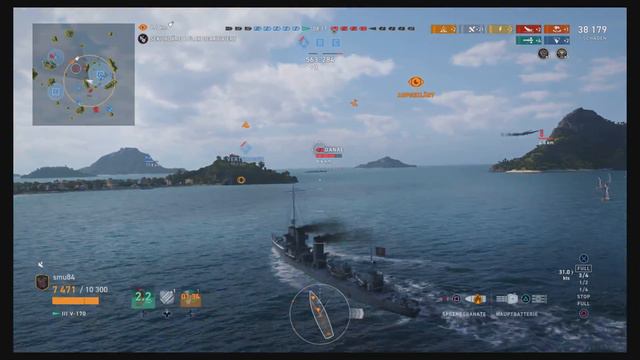 World of Warships Legends - PS5 - V-170 auf Zerstörungsfahrt смотреть онлайн