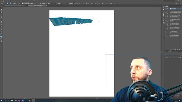#3 - Adobe Illustrator 2019 Tutorial #3 - LIGHTING Effect - Extrude and Bevel 3D with Lights! смотреть онлайн