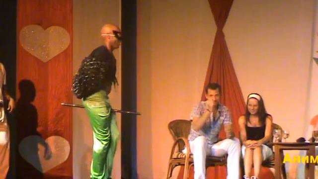 Доминикана. Развлечения отдыхающих в театре отеля Bavaro смотреть онлайн