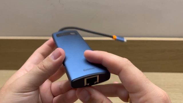 BASEUS USB C HUB 8 IN 1 - CRIE DIVERSAS ENTRADAS NO SEU NOTEBOOK