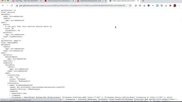 Running Windows Containers on OpeShift 4.6 смотреть онлайн
