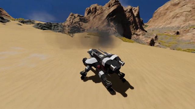 Space Engineers | Huntsman Hexapedal Hover Mech смотреть онлайн