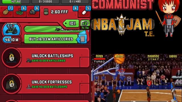 Adventure Communist [Rank 151 - 152] + [NBA Jam TE (SNES)] смотреть онлайн
