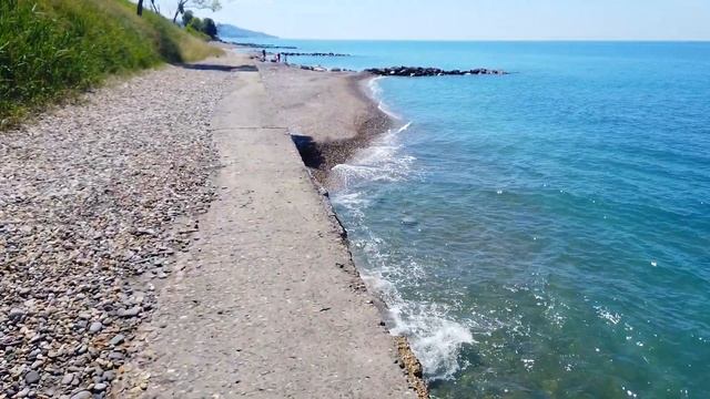Место для тех, кто ищет уединения в Сочи. Дикие пляжи Вардане . смотреть онлайн