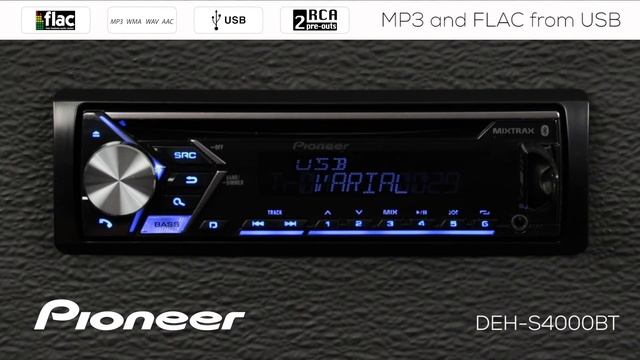 How To - MP3 and FLAC Audio from USB on Pioneer In-Dash Receivers 2018 смотреть онлайн