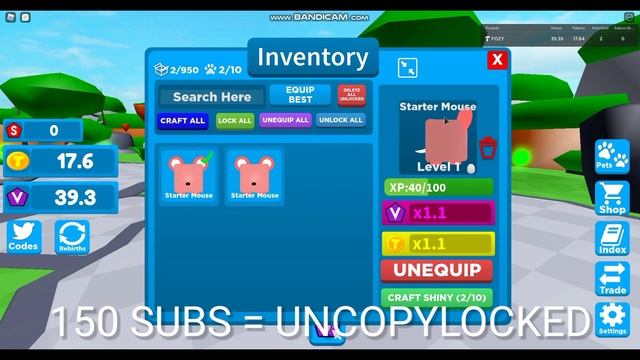 ROBLOX | CLICKING SIMULATOR UNCOPYLOCKED | FULL SCRIPTS смотреть онлайн