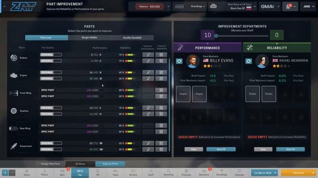 Motorsport Manager Гайд Руководство Советы Обзор (Устарело) Старая версия