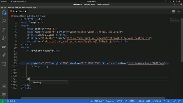 svghero: JavaScript package for hero effect in SVG | JavaScript Package |web sense смотреть онлайн