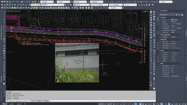 Ukur Tanah - AutoCad - Insert image & logo using OLE object for PERMANENT IMAGE!!! смотреть онлайн