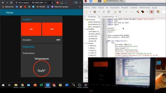 MQTT, DASHBOARD(NODE_RED),PYTHON Y RASPBERRY PI смотреть онлайн