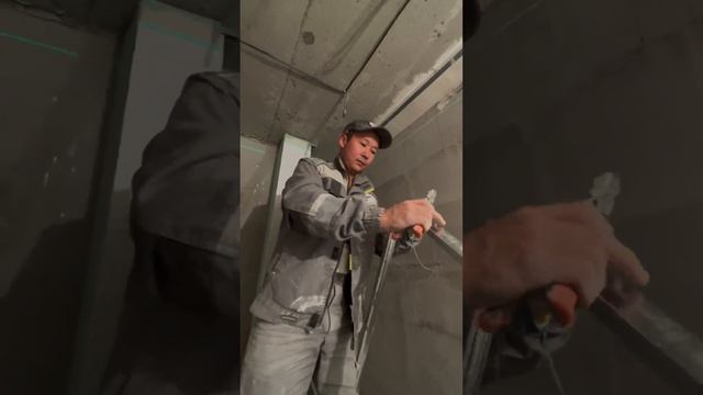 Процесс ремонтных работ в ЖК Жеруйык