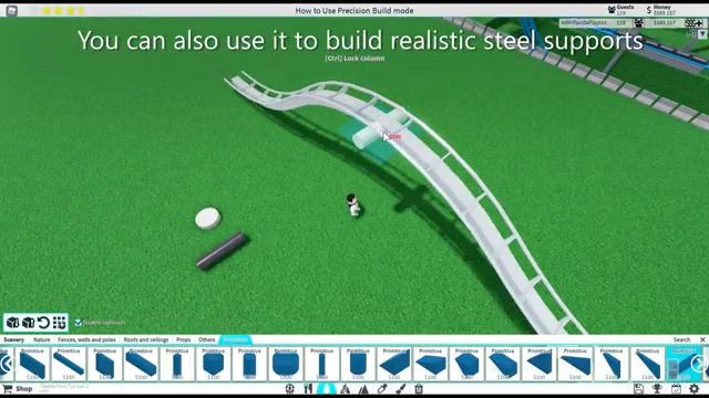 Things To Build With Precision Mode - Theme Park Tycoon 2 смотреть онлайн