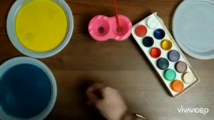 Нетрадиционное рисование «Салют Победы» для детей 3-5 лет.