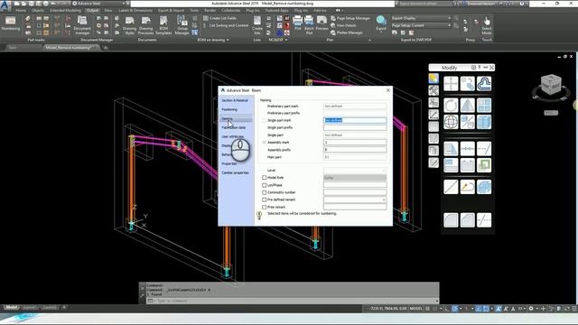 01. Remove numbering from Advance Steel objects смотреть онлайн