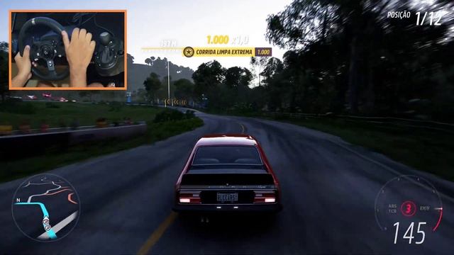 FORZA HORIZON 5 - FORD CAPRI RS3100 1973 (STEERINGWHEEL+SHIFTER) GAMEPLAY смотреть онлайн