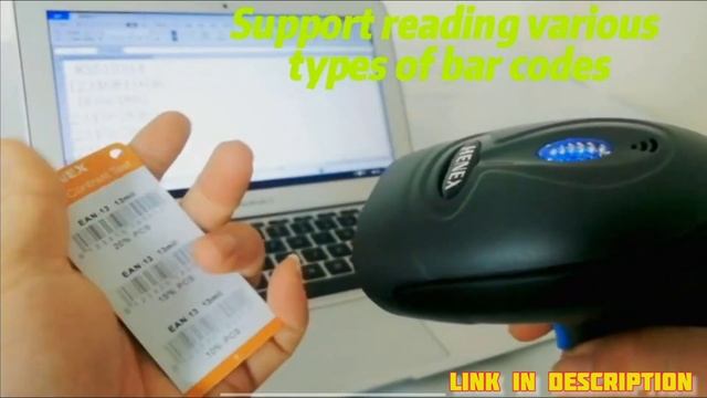 HENEX HC-3208R 2D Wireless Barcode Scanner 2 in 1 Wired how it works | Best barcode scanner смотреть онлайн
