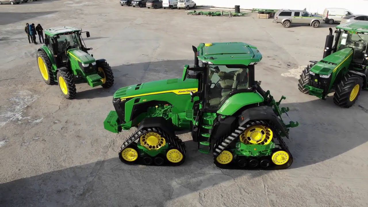 John Deere 8RX 410 Обзор новинки нашего рынка. смотреть онлайн