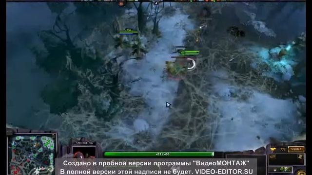 Обзор героя Dota 2 Broodmother смотреть онлайн