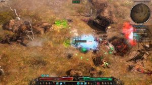 Grim Dawn Заклинательница #1 Элита (Мистик + Некромант) Основной урон Эфир