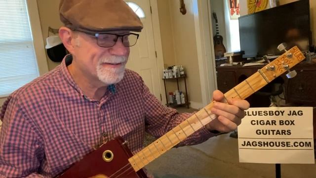 John Lee Hooker Boogie Chillen 3 String Cigar Box Guitar Lesson #cigarboxguitarlesson смотреть онлайн