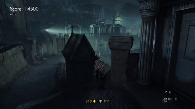 Wolfenstein®: The Old Blood Graveyard Challenge Easy Gold Achievement смотреть онлайн
