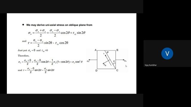 Topic: Stress and Strain, Elastic Constant, Poisson’s ratio, Mohr’s Circle by Prof. Vijay Kumbhar смотреть онлайн