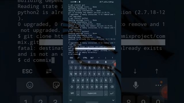 #termux How to install commix tool on termux android(no root) @notperfectofficialtermux8764 смотреть онлайн