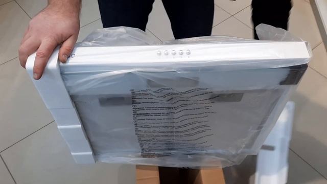 Распаковка вытяжки CATA C2-T600 WT. Комплектация, характеристики. смотреть онлайн