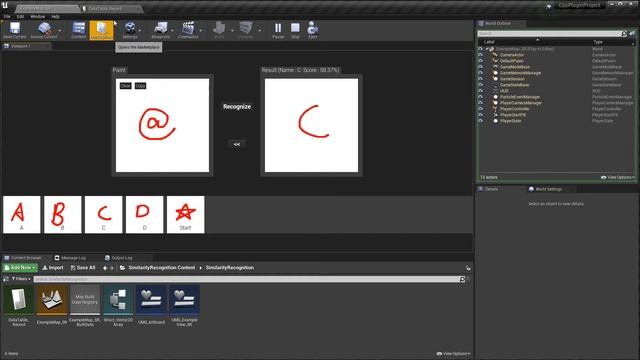 UE4 Plugin SimilarityRecognition смотреть онлайн
