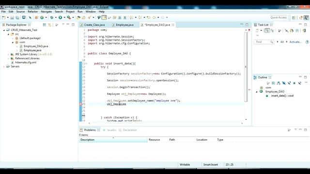 JAVA Hibernate CRUD Create Read Update Delete Project смотреть онлайн