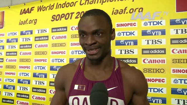 Sopot 2014 - Femi OGUNODE - QAT - World Indoor Championships смотреть онлайн