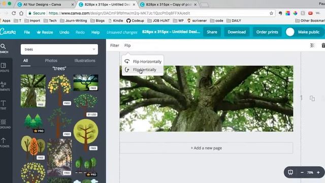 How to create a simple Wordpress blog post image in Canva смотреть онлайн