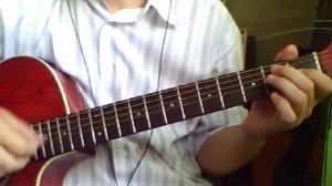 Лесной олень. Аккорды на гитаре.