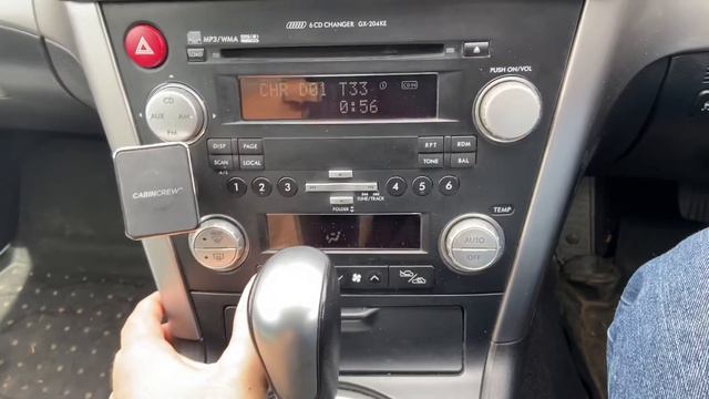 Subaru liberty legacy outback 3gen 2007 RHD dash AC vent motor noise смотреть онлайн