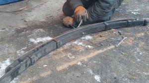 Переделка прицепа под рессоры от Москвича и УАЗа