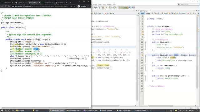 1.8 StringBuilder class смотреть онлайн