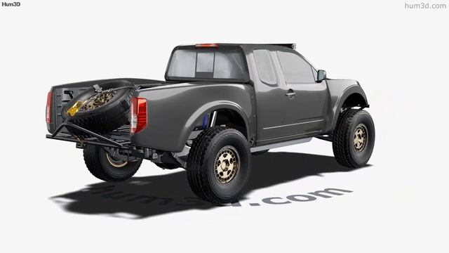 Nissan Frontier Desert Runner 2019 3D model by Hum3D.com смотреть онлайн