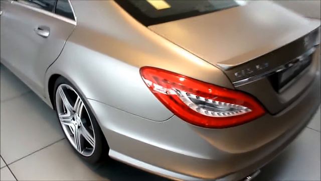 Mercedes CLS 63 AMG 5.5 V8 Biturbo 557 Hp 250 Km/h 155 mph 2012 * see also Playlist смотреть онлайн
